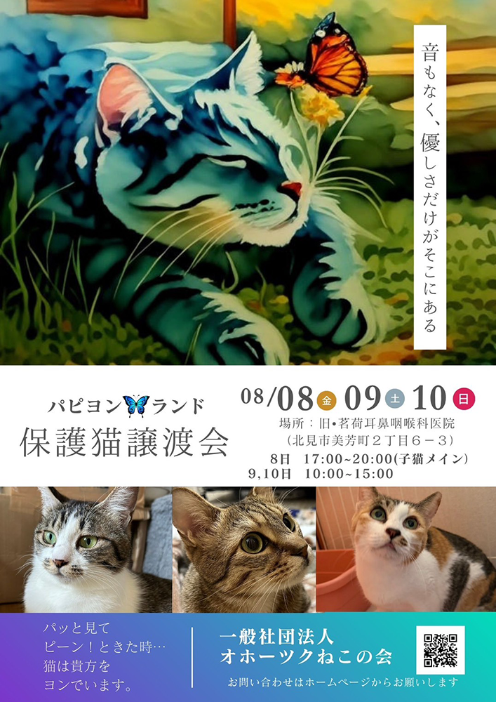 おほねこ譲渡会